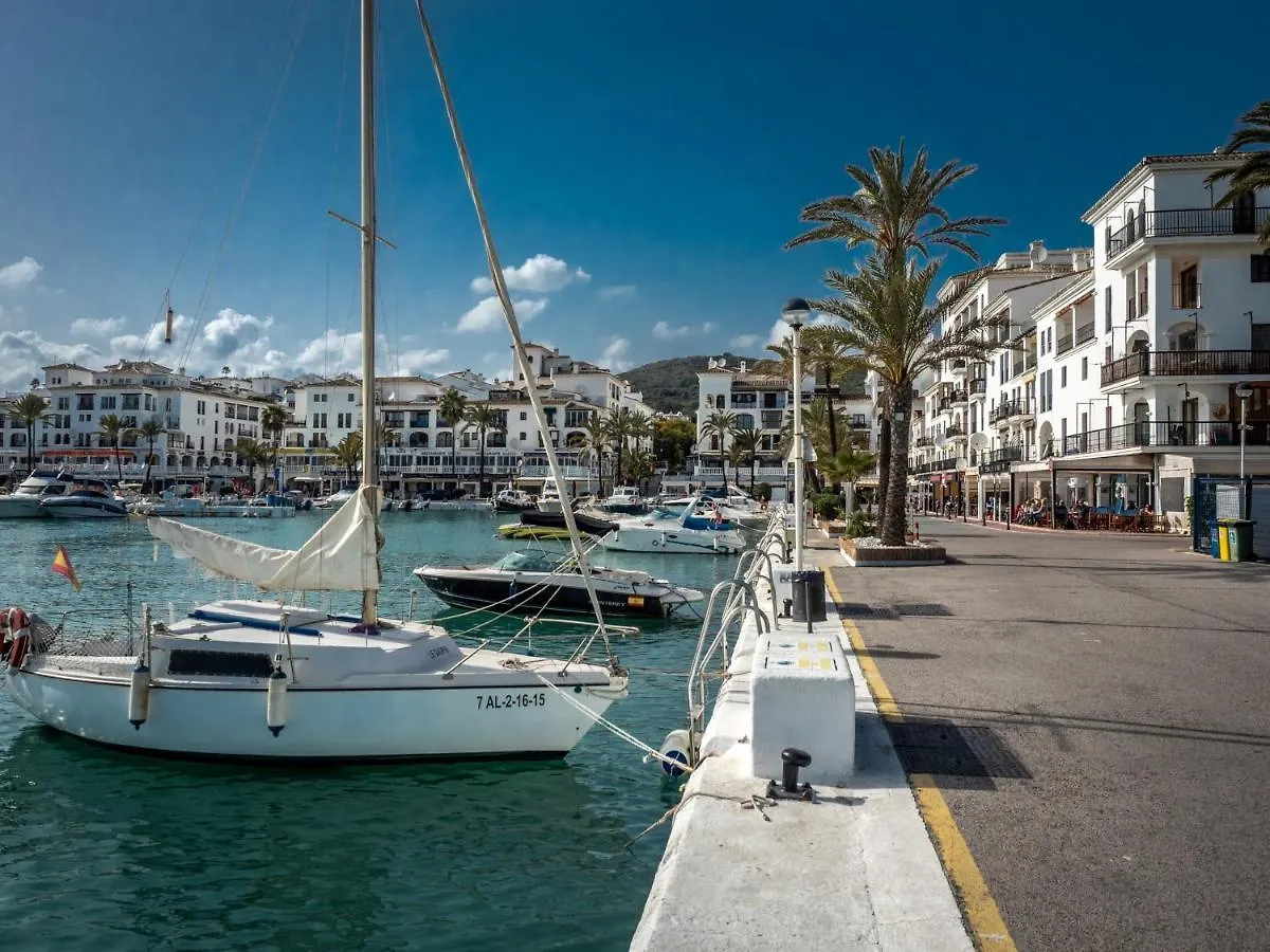 2147-Beautiful 2 Bedrooms With Sea View Manilva Apartment